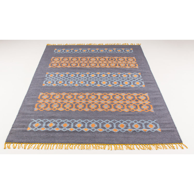 Tulane Geometric Hand Woven Area Rug, Rectangle 200 x 290cm