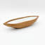Unscented Novelty Candle with Solid Wood Holder