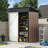 5.0 ft. W x 2.5 ft. D Galvanized Steel Lean-to Storage Shed