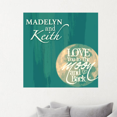 Text & Numbers Wall Decal