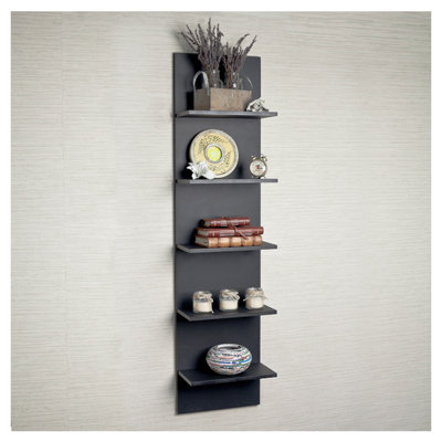 Brakebill 5 Tier Wall Shelf