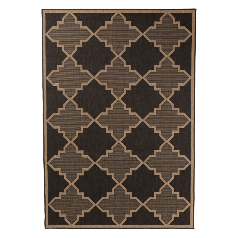 Tapis extérieur anthracite Furnish My Place, Rectangle 5 pi 3 po x 7 pi 6 po
