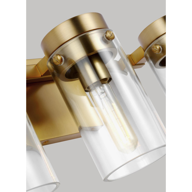 Garrett 3 - Light Vanity Light, Burnished Brass