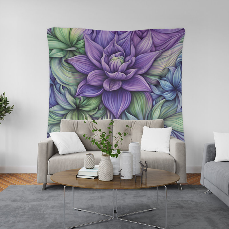 Tapisserie murale, H 80 po x l 68 po x P 0,8 po