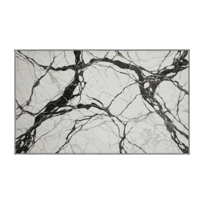 Machine Washable Gray Area Rug