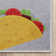 Kehr Multi Tacos Novelty Multi Pink Printed Distressed Machine Washable Area Rug