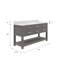 Ensemble de meuble-lavabo double 60 po Cronin-859099805