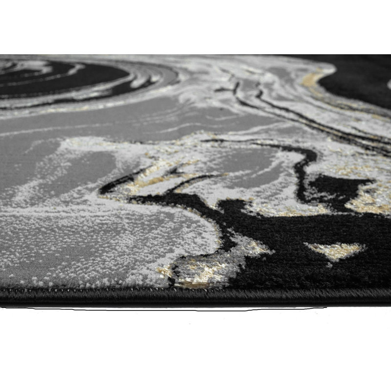 Abstract Area Rug, Rectangle 160 x 230 cm