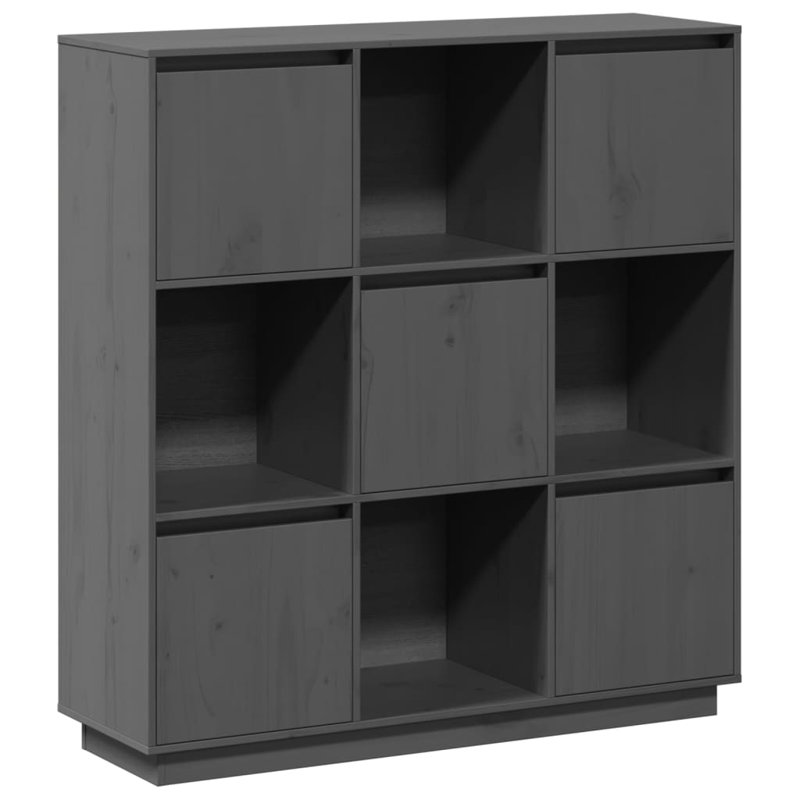 Jete 110.5cm Solid Wood Sideboard, Grey