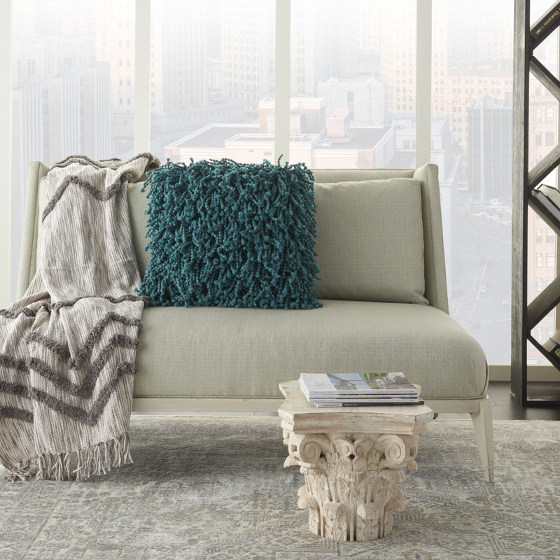 Throw Pillow, Teal