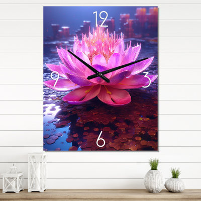 Horloge murale Lotus