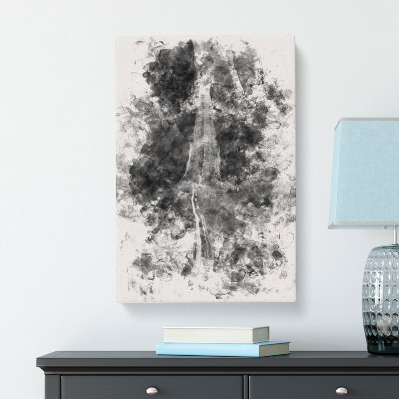Road To Somewhere - Wrapped Canvas, 50cm H x 35cm W x 3cm D