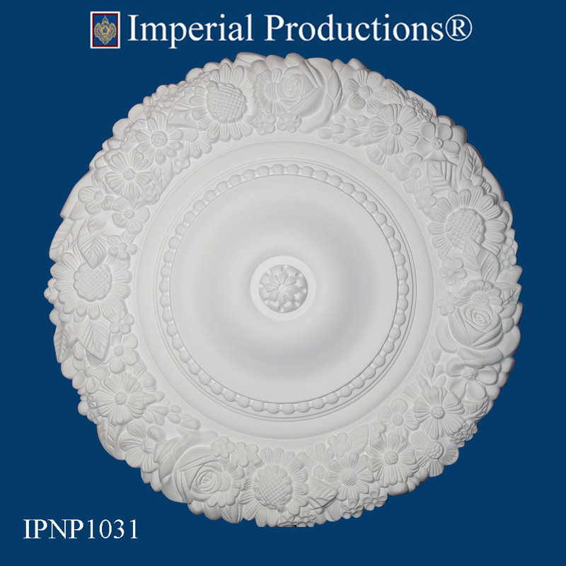 Médaillon de plafond H 21 po x l 21 po x P 2 po