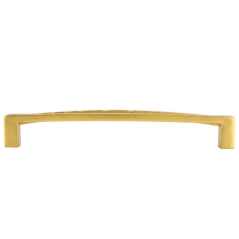 AMSTERDAM PULL IN PLATE, 8", Brushed Brass