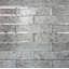 3" x 12" Beveled Glass Subway Wall Tile