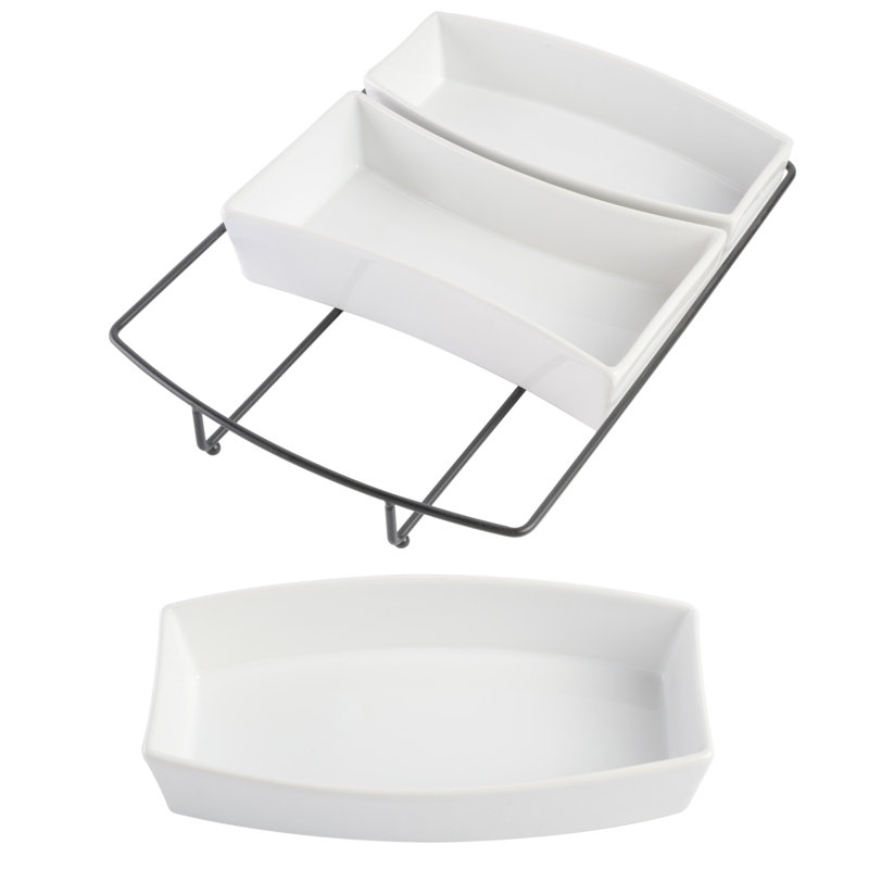 Gibson Home Gracious Dining 4 Piece Serving Set