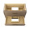 Rift White Oak Three-Drawer Single Bath Vanity