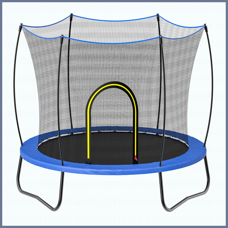 Trampoline rond 55 po - bleu printemps, Bleu