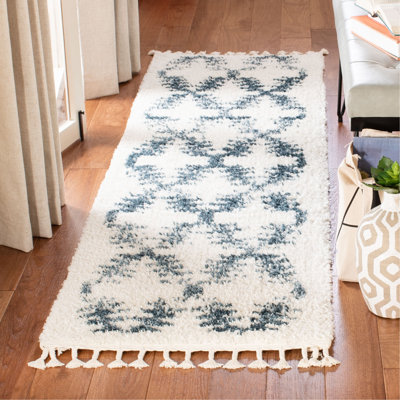 Tapis à poils longs Triplett