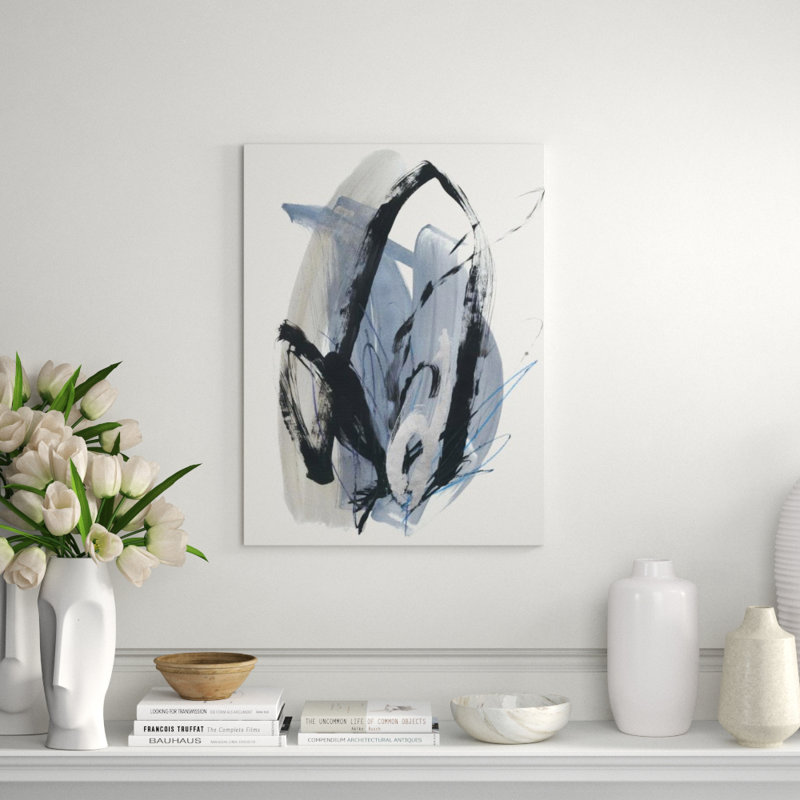 Tonton IV Print by Elle Youngstrom, Hand Embellishment, 72" H x 54" W x 1.5" D