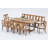 Osborne Teak Wood Patio Dining Set-112322377