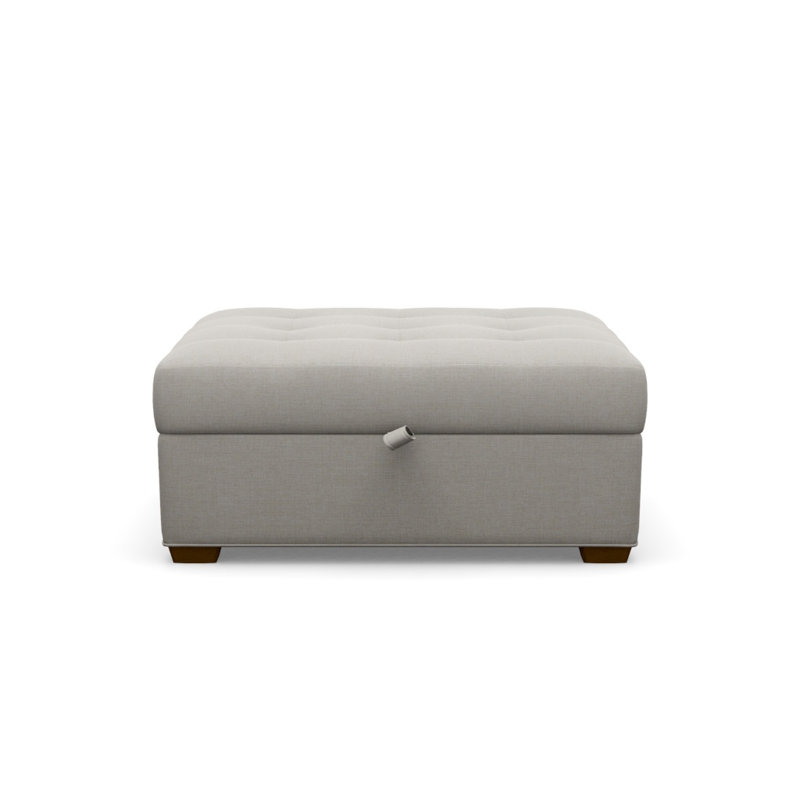 Baxter Square Ottoman, Big Sur, Lotus 263336