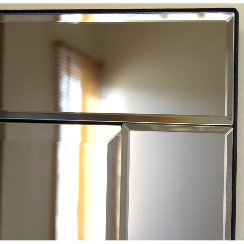 CHLOE Venetian Glass Frame Wall Mirror, 120cm H x 80cm W