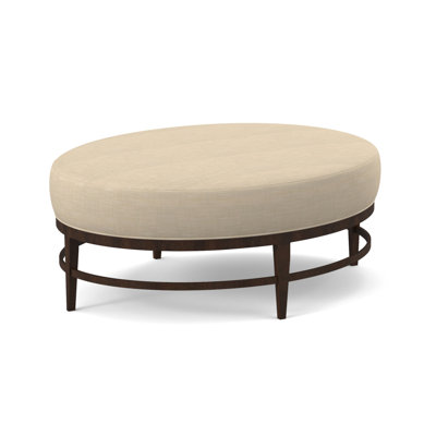 Elliptic Upholstered Ottoman