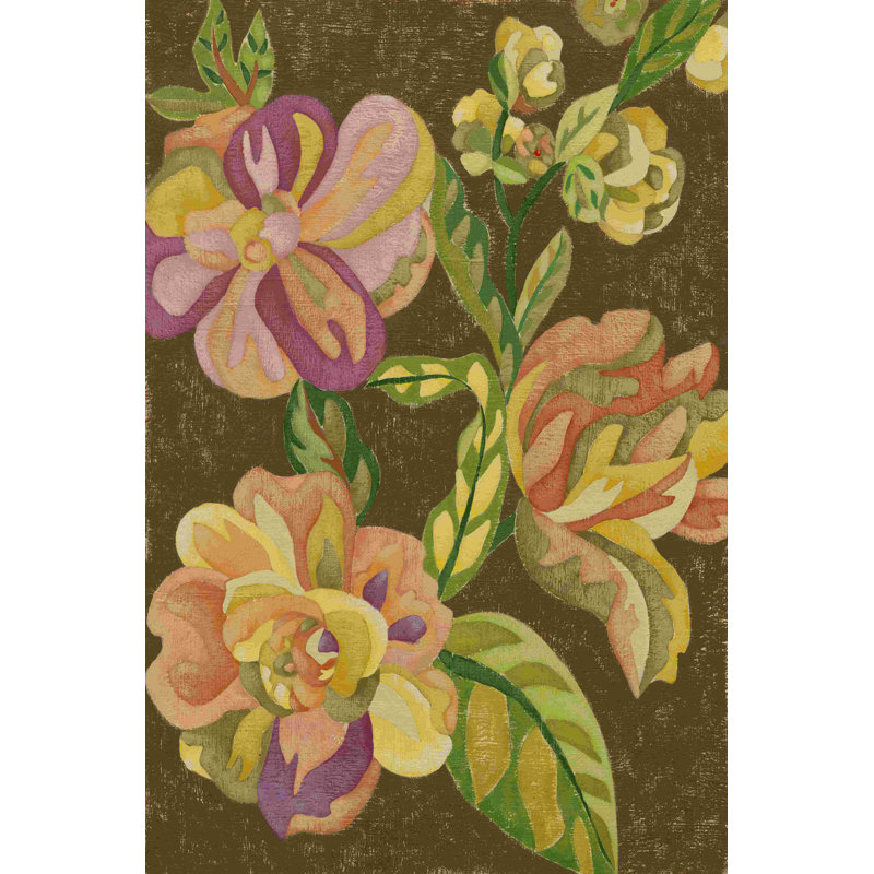 Chintz rétro III, H 18 po x l 12 po