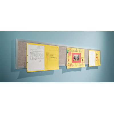 Display Rails MooreCo Wall Aluminum Bulletin Board
