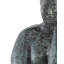 Lady Meditating Bronze Figurine