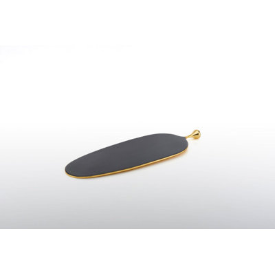 Pod Paddle Graphite Sculpture