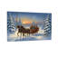 Traîneau de Noël traîneau enneigé en hiver-936510478