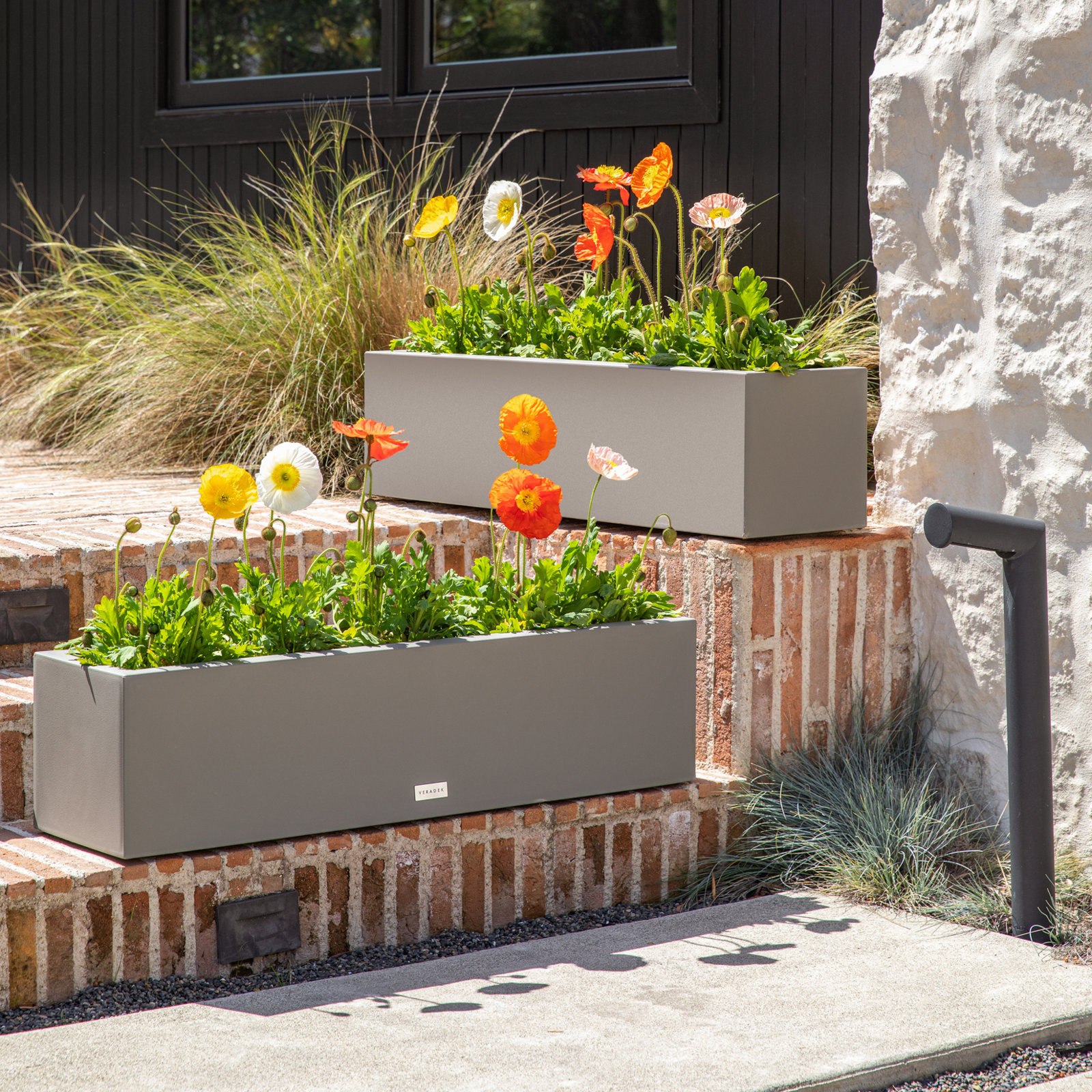 Block Series 36" Planter Box, Gray