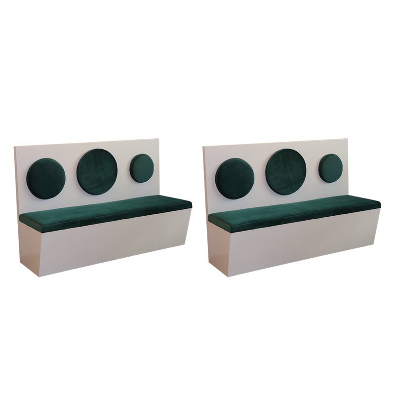 Banc de bar en tissu de polyester