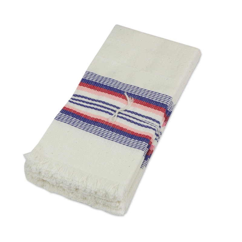Aime Cotton Abstract Rectangle Napkin