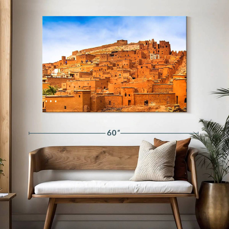 Lilie Ksar d'Ait-Ben-Haddou, H 34 po x l 51 po