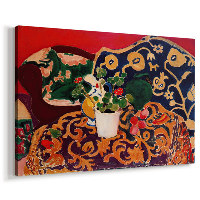Still Life with Blue Tablecloth (Nature morte à la nappe bleue)-Henri Matisse-Gallery Wrapped Canvas-1909