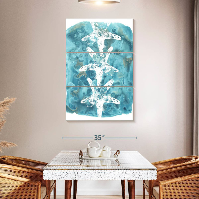 Aletra Seaside Shapes II, 38" H x 24" W