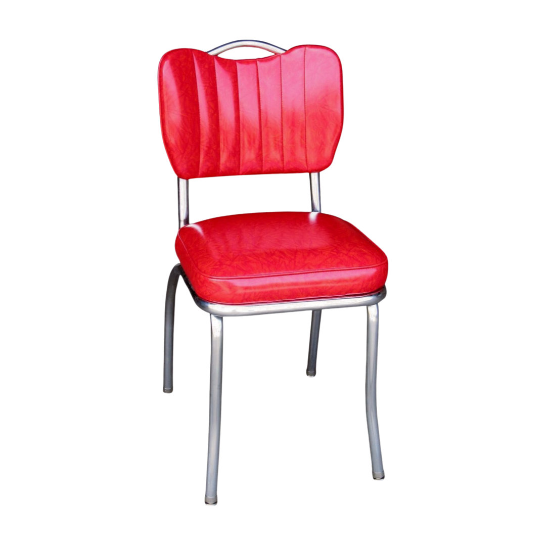 Retro Home Upholstered Handle Back Dining Chair Richardson Seating Upholstery 