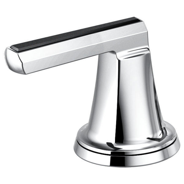 Levoir® Roman Tub Faucet with Handshower Less Handles, Luxe Steel, Lever