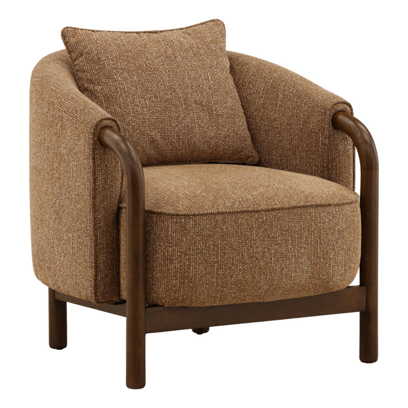 Chaise d'appoint Rimas - brun