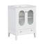 Meuble-lavabo simple 24 po avec plateau en céramique Devyon