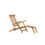 Sojitra 150 cm Long Reclining Teak Single Chaise