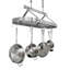 Premier USA Handcrafted Gourmet 3 ft Classic Oval Hanging Pot Rack-491932319-491932305