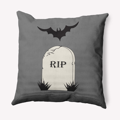 Witches Brew Outdoor Reversible Throw Pillow