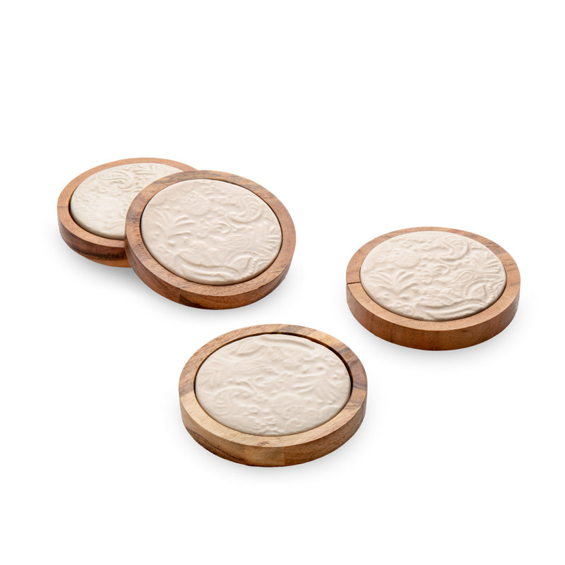 Eva Floral Coaster Set
