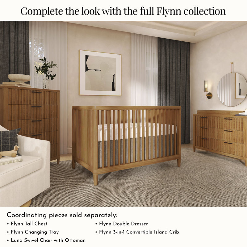Lit de bébé convertible 3 en 1 Evolur Flynn Flynn