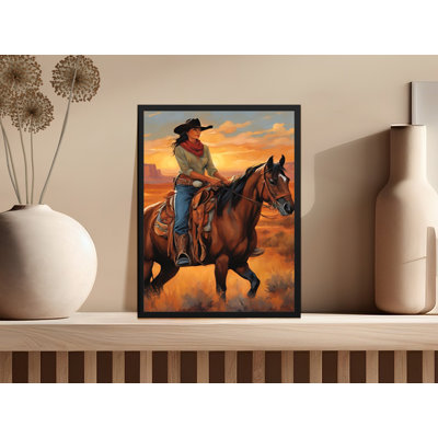 Subani Single Picture Frame Print