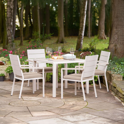 Aruba Outdoor 4 Seater Dining Set